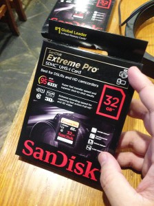 SANDISK フラッシュカード SDSDXPA-032G-X46